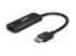 Lindy - Adapter - HDMI male to DisplayPort, Micro-USB Type B (power only) female - Right-angle