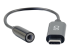 C2G USB C to 3.5mm Audio Adapter - Front