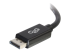 C2G 10ft Ultra High Definition DisplayPort Cable with Latches - Close up