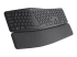 Logitech ERGO K860 - Keyboard - Left-angle