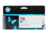 HP 738 - 130 ml - cyan - Front