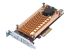 QNAP QM2-2S-220A - Storage controller - Left-angle