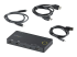 StarTech.com 2 Port Hybrid USB-A + HDMI & USB-C KVM Switch, Single 4K 60Hz HDMI 2.0 Monitor, Compact Desktop and/or Laptop HDMI KVM Switch, USB Bus Powered, Thunderbolt 3 Compatible - Right-angle
