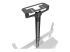 Neomounts AV1-825BL - Mounting component (camera shelf, shelf) - Back