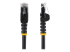 Startech 25ft CAT6 Ethernet Cable, 10 Gigabit Snagless RJ45 650MHz 100W PoE Patch Cord, CAT 6 10GbE UTP Network Cable w/Strain Relief, Black, Wiring is UL Certified/TIA - Multi-angle