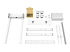 Neomounts FL55-875WH1 - Front