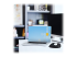 StarTech.com Mouse Pad with Hand rest, 6.7x7.1x 0.8 in (17x18x2cm), Ergonomic Mouse Pad with Wrist Support, Desk Wrist Pad w/ Non-Slip PU Base for Office/Home/Computer/Laptop - Right-angle