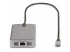 StarTech.com USB-C Triple-Monitor Multiport Adapter, Dual 4K 60Hz + 4k 30Hz HDMI & DisplayPort, 3-Port USB 10Gbps Hub, 100W Power Delivery Pass-Through, GbE, 2ft Cable, Mini Dock - Left side