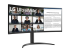 LG UltraWide 34WR55QK-B - Left-angle