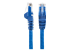StarTech.com 3m LSZH CAT6 Ethernet Cable, 10 Gigabit Snagless RJ45 100W PoE Network Patch Cord with Strain Relief, CAT 6 10GbE UTP, Blue, Individually Tested/ETL, Low Smoke Zero Halogen - Front