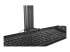 StarTech.com Mobile Workstation Cart with Monitor Mount, CPU/PC Holder, Keyboard Tray, Ergonomic Height Adjustable Desktop Computer Cart, Rolling Mobile Standing Workstation on Wheels - Close up