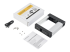 StarTech.com 5.25" to 3.5" Trayless Hard Drive Hot Swap Bay - Left-angle