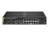 HPE Aruba 6100 12G Class4 PoE 2G/2SFP+ 139W Switch - Front