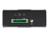 StarTech.com Industrial 6 Port Gigabit Ethernet Switch, 4 PoE RJ45 +2 SFP Slots 30W PoE+ 12-48VDC 10/100/1000 Rugged Power Over Ethernet LAN Switch -40C to 75C, DIN Mountable, Hardened - Left side