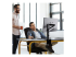 Ergotron NX - Mounting kit (articulating arm, arm assembly, attachment hardware, base, pole, pivot) - Back