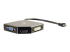 C2G Mini DisplayPort to HDMI, VGA, or DVI Adapter Converter - Front
