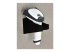 Ergotron - Bar code scanner holder - Left-angle