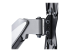 StarTech.com VESA TV Wall Mount, TV Mounting Bracket For 23"-55" Displays, Adjustable Full Motion TV Wall Mount Supports 66lb (30kg), Extendable/Tilting/Swivel Monitor Wall Mount - Close up