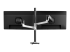 Ergotron LX - Mounting kit (dual stacking arm, tall pole) - Back