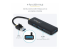StarTech.com 4-Port USB-A Hub, 5Gbps, Bus Powered, Small Travel Mini Hub - Right-angle