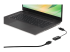 Plugable DP-HDMI - Adapter - Left-angle