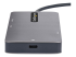 StarTech.com USB C Multiport Adapter, Dual HDMI Video, 4K 60Hz, 2-Port 5Gbps USB-A Hub, 100W Power Delivery Charging, GbE, SD/MicroSD, USB Type-C Mini Travel Dock, 12"/30cm Cable - Left side