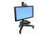 Ergotron Neo-Flex Mobile MediaCenter LD - Left-angle