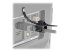 Eaton Tripp Lite Series HDMI Cable Lock Clamp Tie Screw for HDTVs Blu-Ray Installations - Left-angle
