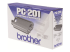 Brother PC201 - 1 - black - Right-angle