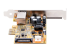 StarTech.com 1 Port 2.5Gbps PoE Network Card, PCIe Ethernet Card w/RJ45 Port, 30W 802.3at PoE NIC for Desktops/Servers, Network PoE LAN Adapter w/Low-Profile Bracket Included - Back
