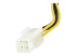 StarTech.com 6 Inch 4 Pin to 8 Pin EPS Power Adapter with LP4 - Close up