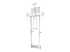 Neomounts AFL-875WH1 - Right-angle