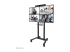 Neomounts AV1-875BL - Mounting component (camera shelf, shelf, 2 adapter plates) - Right-angle