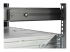 Startech 1U 19 inch Server Rack Rails, 24-36 inch Adjustable Depth, Universal 4 Post Rack Mount Rails, Network Equipment/Server/UPS Mounting Rail Kit, HPE ProLiant, Dell PowerEdge - Close up