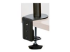 Startech Desk Mount Dual Monitor Arm, Desk Clamp / Grommet VESA Monitor Mount for up to 32 inch Displays, Ergonomic Articulating Monitor Arm, Height Adjustable/Tilt/Swivel/Rotating - Close up