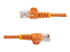 StarTech.com 1m Orange Cat5e / Cat 5 Snagless Patch Cable - Multi-angle