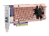QNAP QM2-2P410G1T - Storage controller - Left-angle