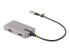 StarTech.com USB-C Multiport Adapter, 4K 60Hz HDMI, HDR, 3-Port USB Hub, 100W Power Delivery Pass-Through, USB Type C Mini Docking Station, Certified Works with Chromebook - Right-angle