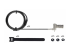 StarTech.com Serialized Laptop Lock, Works w/Noble Wedge/Nano/K-Slot - Front