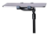 StarTech.com Mobile Tablet Stand w/ Lockable Wheels, Height Adjustable Cart, Universal Rolling Floor Stand for Tablets from 7-11in, Portable Tablet Stand w/ Detachable Tablet Holder, TAA - Close up