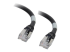 C2G Cat6a Booted Shielded (STP) Network Patch Cable - Close up