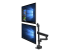 Startech Desk Mount Dual Monitor Arm, Full Motion Monitor Mount for 2x VESA Displays up to 32" (up to 17lb/8kg), Ergonomic Vertical Stackable Arms, Articulating, Height Adjustable - Right-angle