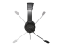 Kensington USB Hi-Fi Headphones with Mic - Left side