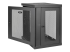 Eaton Tripp Lite Series 12U Wall Mount Rack Enclosure Server Cabinet w/ Door & Side Panels - Right-angle