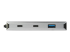 StarTech.com 4 Port USB C Hub w/ 2x USB A & 2x USB C, SuperSpeed 10Gbps USB Type-C 3.1/3.2 Gen 2 Hub, USB Bus Powered, Portable USB-C to USB Adapter Hub, Aluminum, 9.8" (25cm) Cable - Front