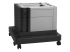 HP printer base with media feeder - Left-angle