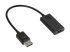 HP - Adapter - DisplayPort male to HDMI female - Left-angle