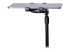 StarTech.com Mobile Tablet Stand w/ Lockable Wheels, Height Adjustable Cart, Universal Rolling Floor Stand for Tablets from 7-11in, Portable Tablet Stand w/ Detachable Tablet Holder, TAA - Close up