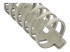 StarTech.com Flexible Cable Management Raceway Spine Vertebrae, 1-1/8"(29mm)W x 1"(25mm)H, 20"(0.5m) length, Nylon 66 Network Cable/Power Cord Hider Kit, Wall Wire Duct System, UL Listed - Close up