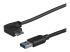StarTech.com 0.5m 20in Slim Micro USB 3.0 Cable M/M - Right-angle